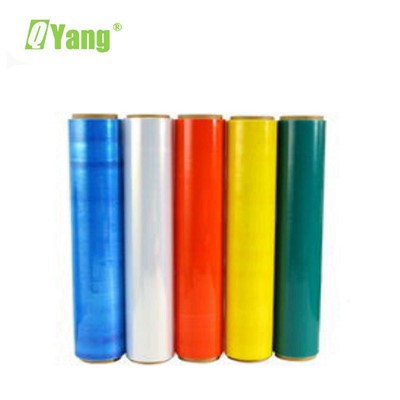Clear Hand Plastic Packaged Film Roll Protective PE Stretch Film